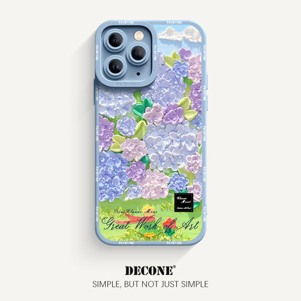 iPhone 11 Series | Art Painting Series Pupil Liquid Silicone Phone Case