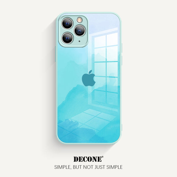 iPhone 11 Series | Watercolor Series Tempered Glass Phone Case