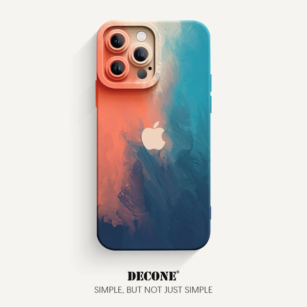 iPhone 12 MagSafe Series | Watercolor Series Pupil Liquid Silicone Phone Case