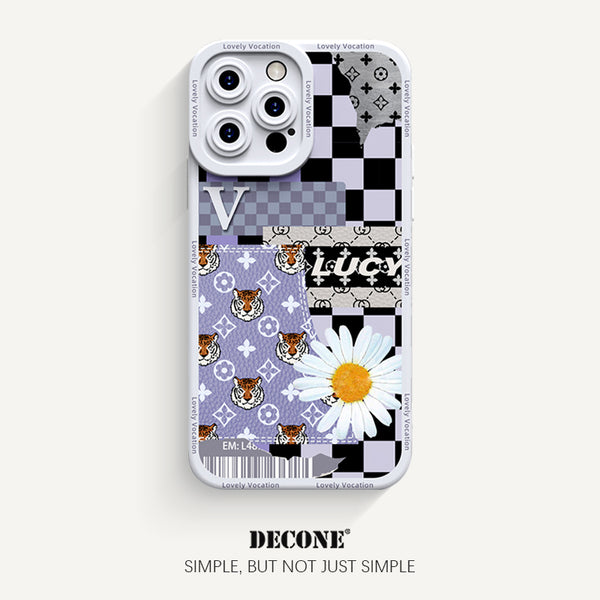 iPhone 13 Series | Flower Series Pupil Liquid Silicone Phone Case