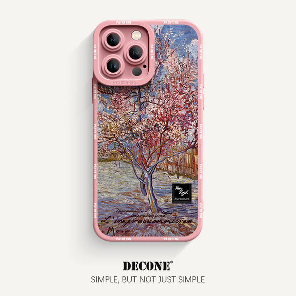 iPhone 12 Series | Oil Painting Series Pupil Liquid Silicone Phone Case