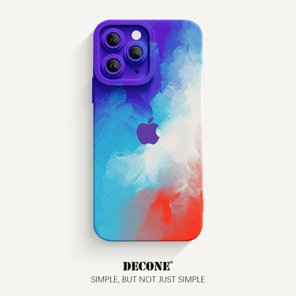 iPhone 11 Series | Watercolor Series Pupil Liquid Silicone Phone Case