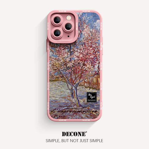 iPhone 11 Series | Oil Painting Series Pupil Liquid Silicone Phone Case