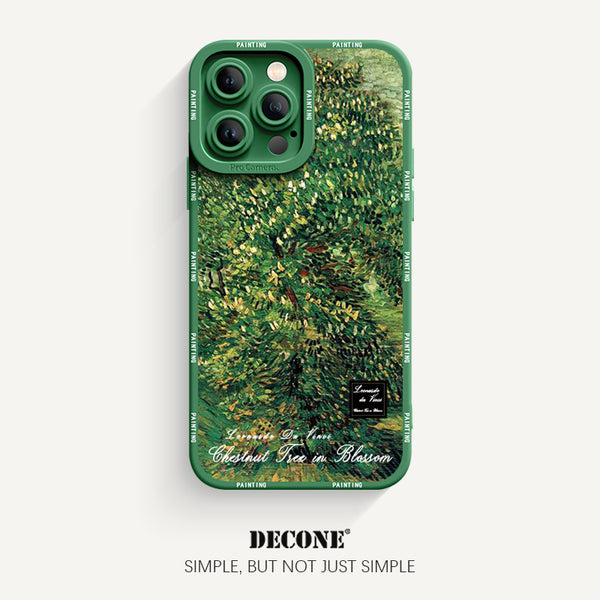 iPhone 13 Series | Oil Painting Series Pupil Liquid Silicone Phone Case