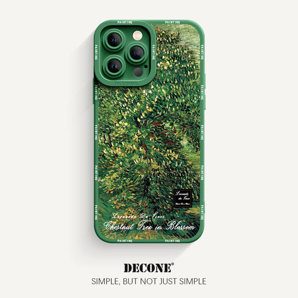 iPhone 12 Series | Oil Painting Series Pupil Liquid Silicone Phone Case