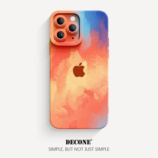 iPhone 11 Series | Watercolor Series Pupil Liquid Silicone Phone Case