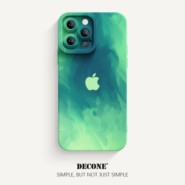 iPhone 14 Series | Watercolor Series Pupil Liquid Silicone Phone Case