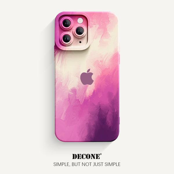 iPhone 11 Series | Watercolor Series Pupil Liquid Silicone Phone Case