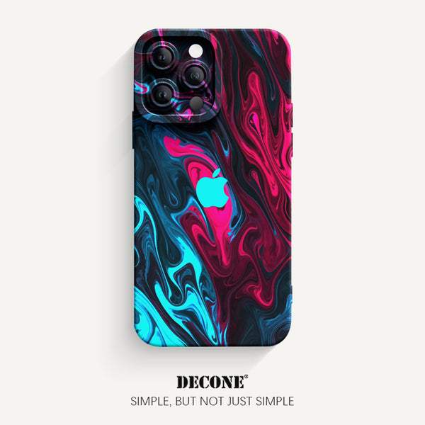 iPhone 14 Series | Dark Style Series Pupil Liquid Silicone Phone Case