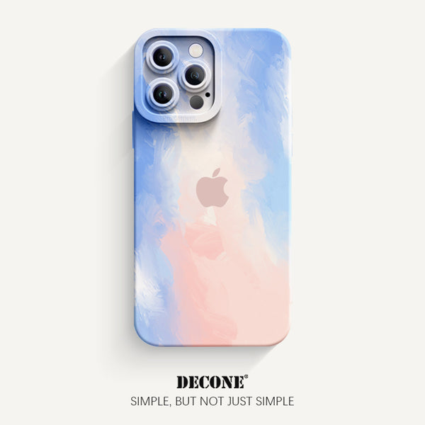 iPhone 14 Series | Watercolor Series Pupil Liquid Silicone Phone Case