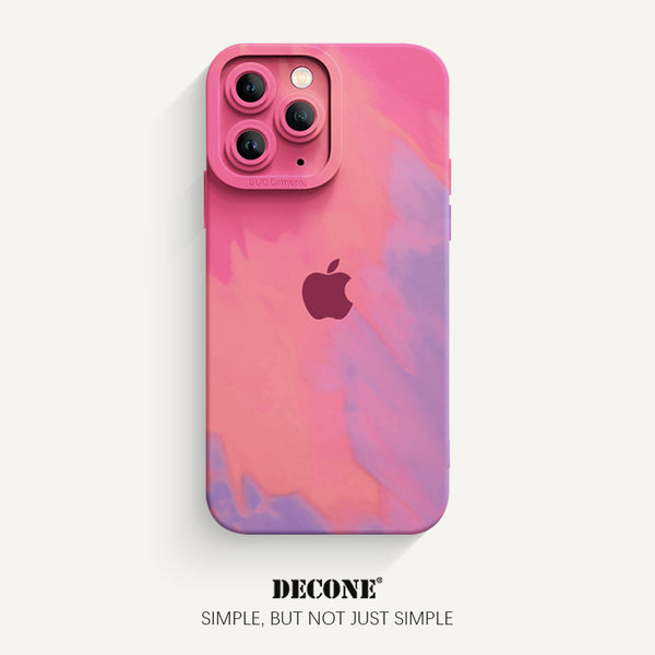 iPhone 11 Series | Watercolor Series Pupil Liquid Silicone Phone Case