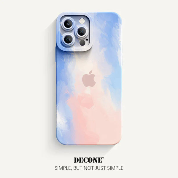 iPhone 12 Series | Watercolor Series Pupil Liquid Silicone Phone Case