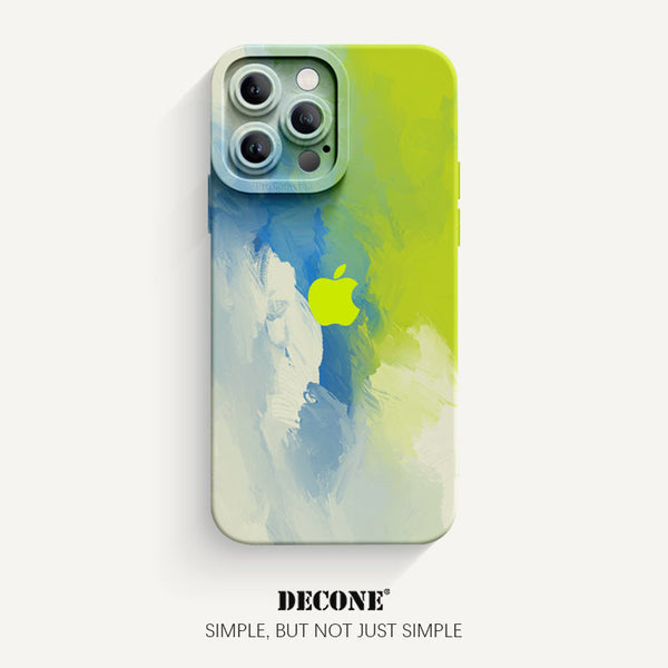 iPhone 13 MagSafe Series | Watercolor Series Pupil Liquid Silicone Phone Case