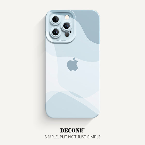 iPhone 12 Series | Gradient series pupil liquid silicone phone case