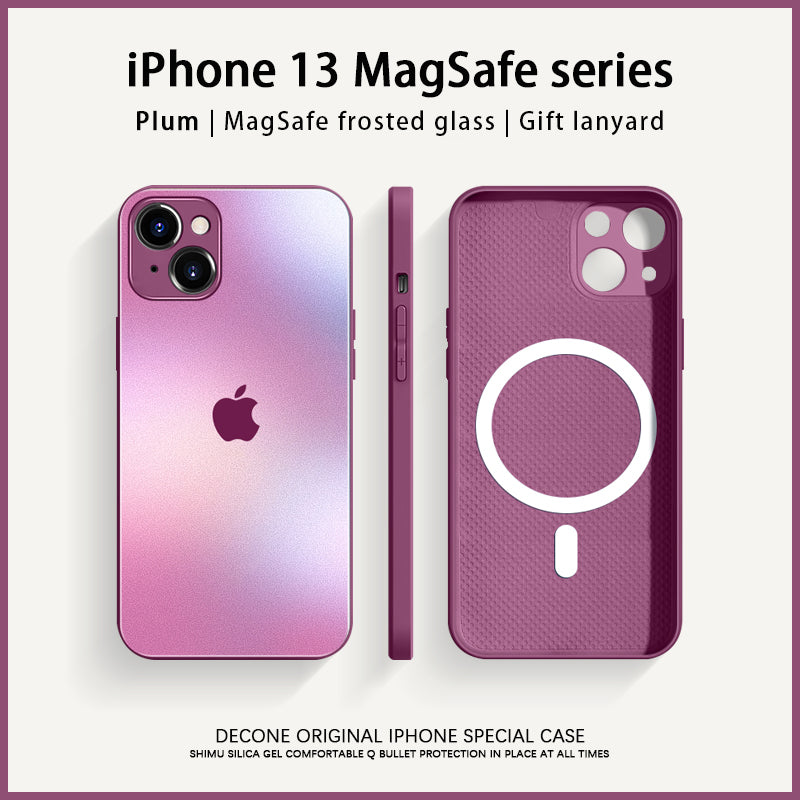 Apple iPhone 12 Mini Silicone Case with MagSafe - Plum