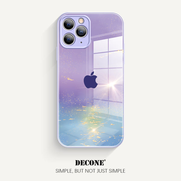 iPhone 11 Series | Watercolor Series Tempered Glass Phone Case