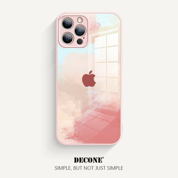 iPhone 12 Series | Watercolor Series Tempered Glass Phone Case