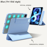 iPad Series | Swivel Leather Smart Cover (2.0 Acrylic Back)