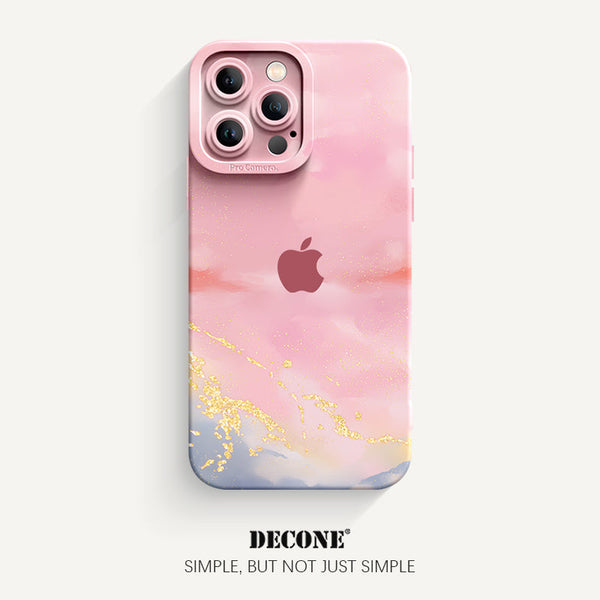 iPhone 14 Series | Watercolor Series Pupil Liquid Silicone Phone Case