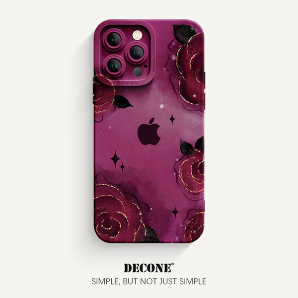 iPhone 14 Series | Flower Series Pupil Liquid Silicone Phone Case