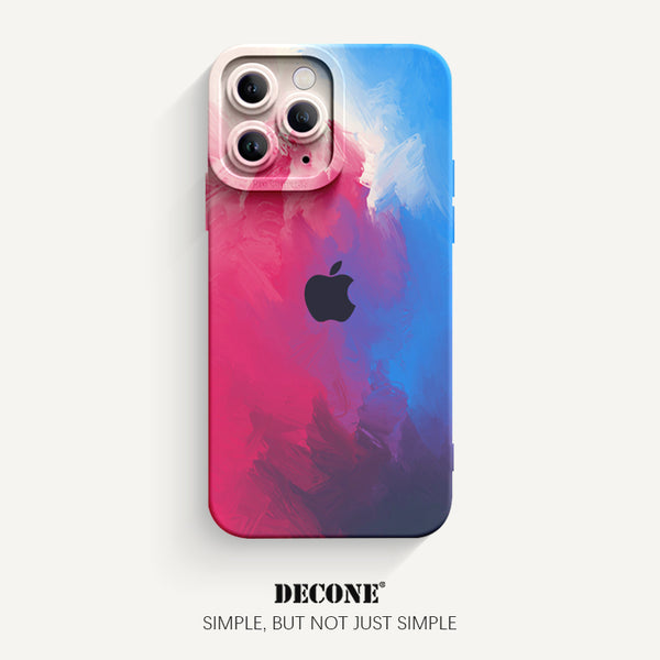 iPhone 11 Series | Watercolor Series Pupil Liquid Silicone Phone Case