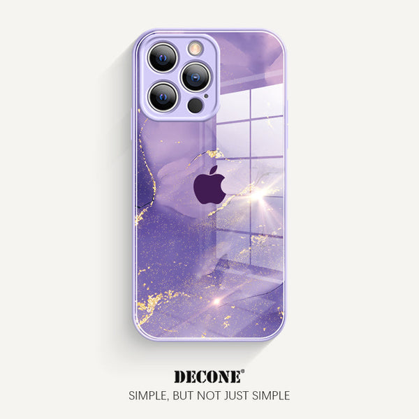 iPhone 14 Series | Watercolor Series Tempered Glass Phone Case