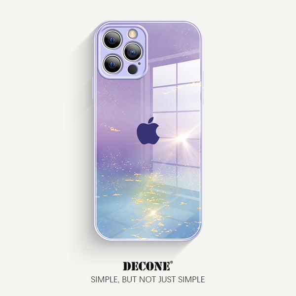 iPhone 12 Series | Watercolor Series Tempered Glass Phone Case