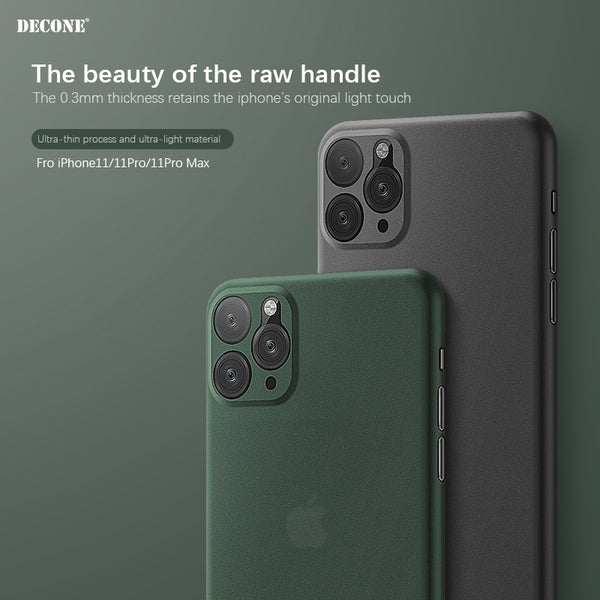 【Decone】iPhone11 series carbon fiber ultra-thin mobile phone case