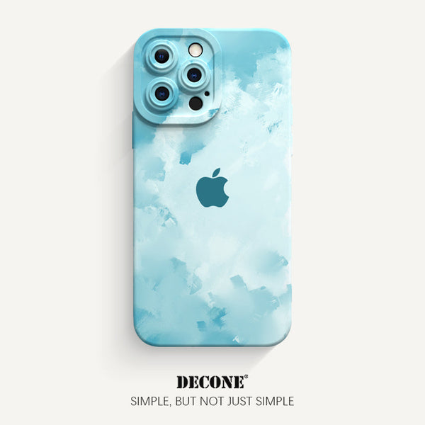 iPhone 14 Series | Watercolor Series Pupil Liquid Silicone Phone Case