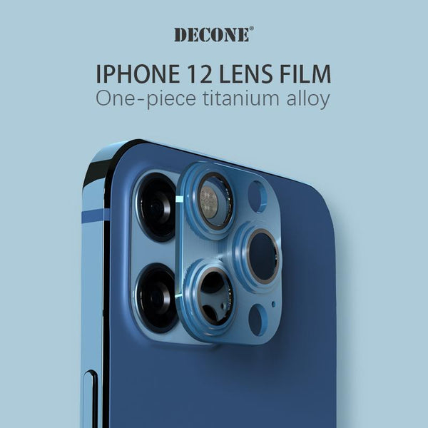 【New】iPhone 9D camera titanium alloy protective film