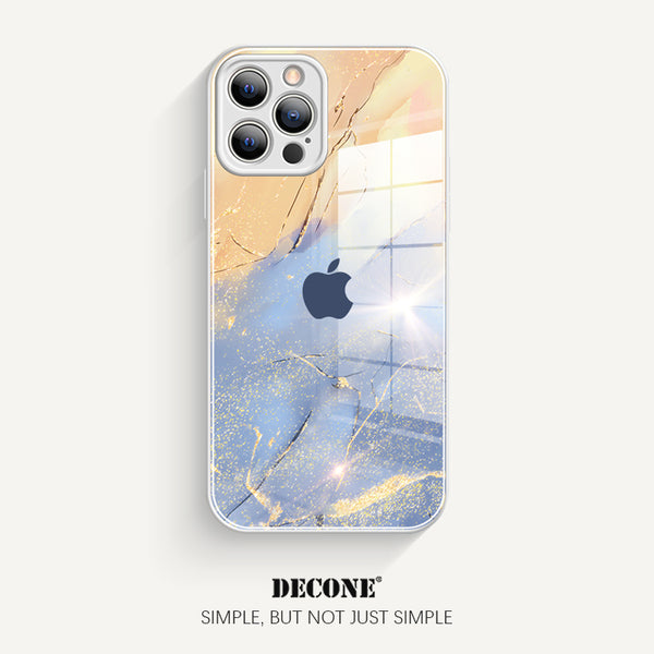 iPhone 12 Series | Watercolor Series Tempered Glass Phone Case