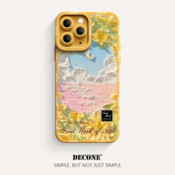 iPhone 11 Series | Art Painting Series Pupil Liquid Silicone Phone Case