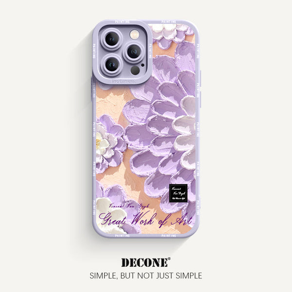 iPhone 14 Series | Art Painting Series Pupil Liquid Silicone Phone Case