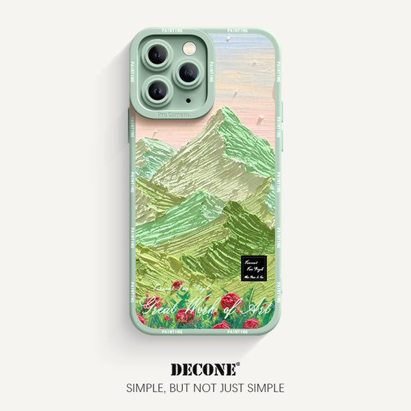 iPhone 11 Series | Art Painting Series Pupil Liquid Silicone Phone Case