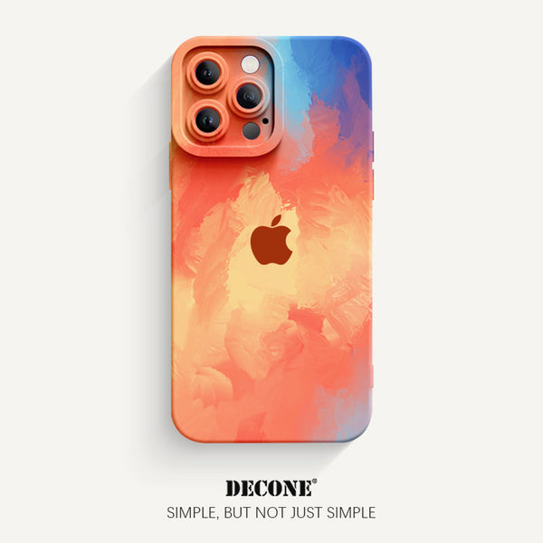 iPhone 14 MagSafe Series | Watercolor Series Pupil Liquid Silicone Phone Case