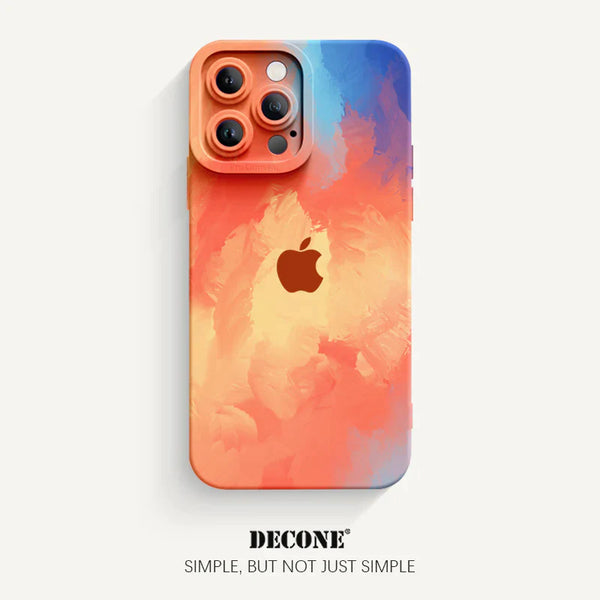 iPhone 12 Series | Watercolor Series Pupil Liquid Silicone Phone Case