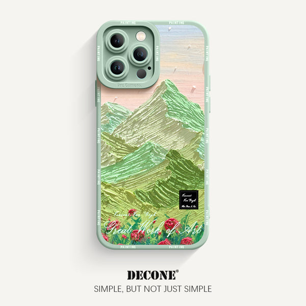 iPhone 13 Series | Art Painting Series Pupil Liquid Silicone Phone Case