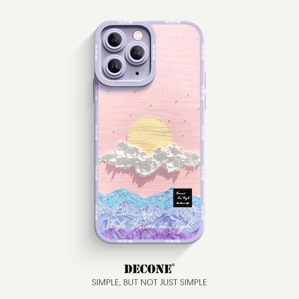 iPhone 11 Series | Art Painting Series Pupil Liquid Silicone Phone Case