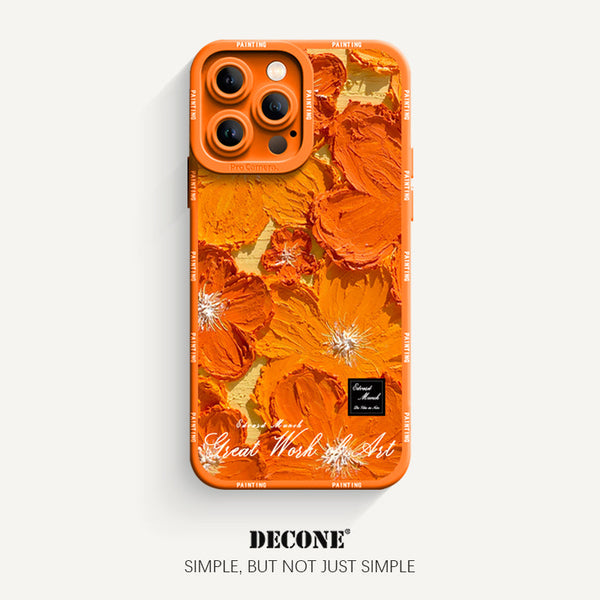 iPhone 14 Series | Art Painting Series Pupil Liquid Silicone Phone Case