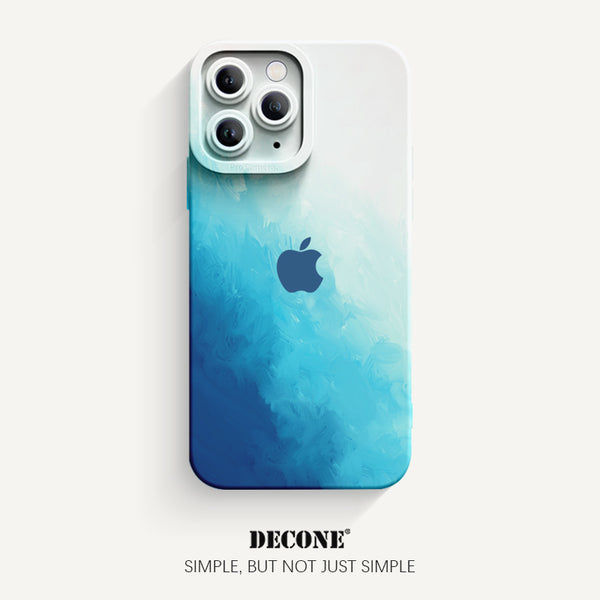 iPhone 11 Series | Watercolor Series Pupil Liquid Silicone Phone Case