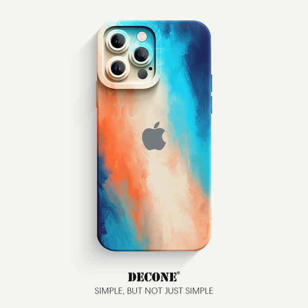 iPhone 14 Series | Watercolor Series Pupil Liquid Silicone Phone Case