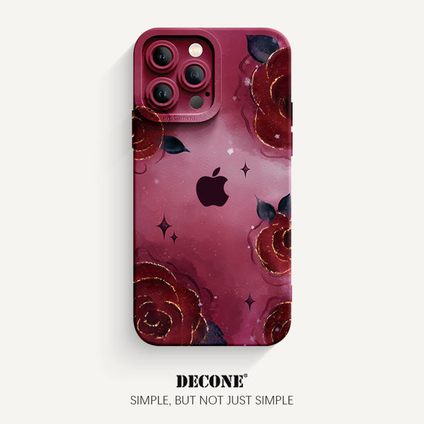 iPhone 12 Series | Flower Series Pupil Liquid Silicone Phone Case