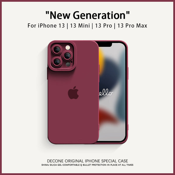 【Decone】iPhone 13 Series | Pupil liquid silicone phone case . (gift lanyard)