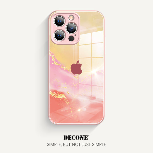 iPhone 13 Series | Watercolor Series Tempered Glass Phone Case