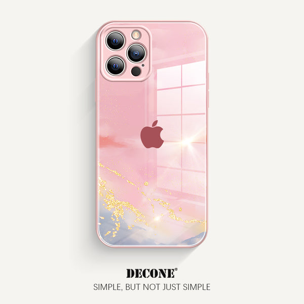 iPhone 12 Series | Watercolor Series Tempered Glass Phone Case