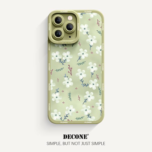 iPhone 11 Series | Flower Series Pupil Liquid Silicone Phone Case