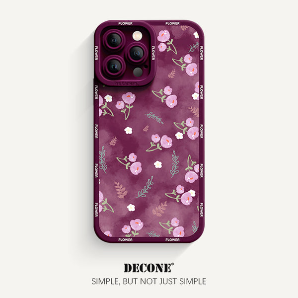 iPhone 13 Series | Flower Series Pupil Liquid Silicone Phone Case