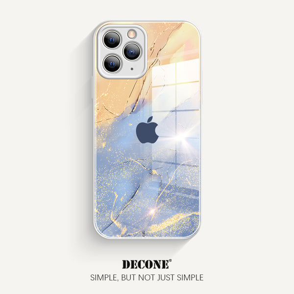 iPhone 11 Series | Watercolor Series Tempered Glass Phone Case