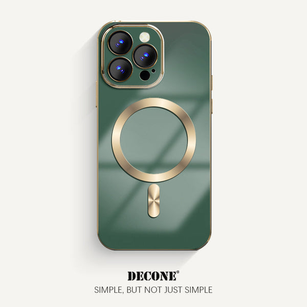 iPhone 14 MagSafe Series | Electroplated Eagle Eye Phone Case (with lens film)