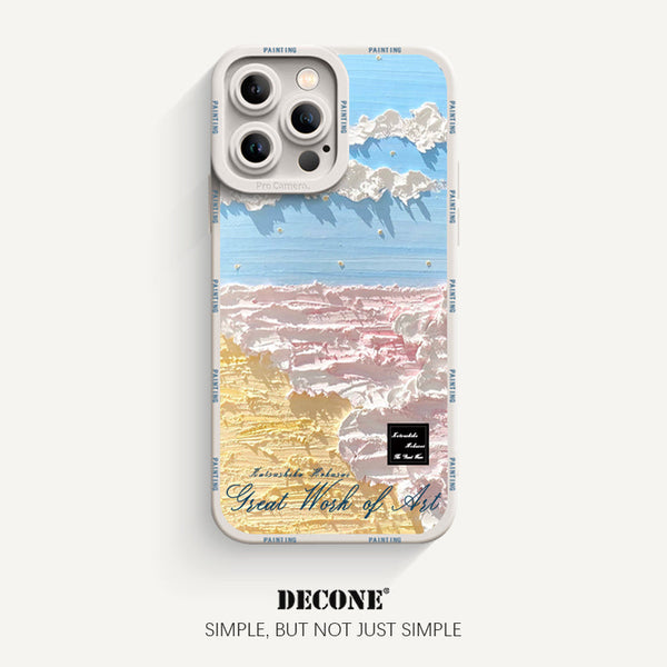 iPhone 12 Series | Art Painting Series Pupil Liquid Silicone Phone Case